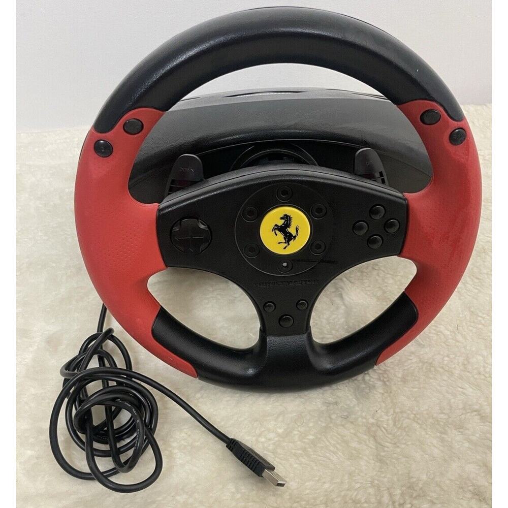 Thrust master Ferrari Spider Racing Steering Wheel X BOX (Only Steering Wheel)